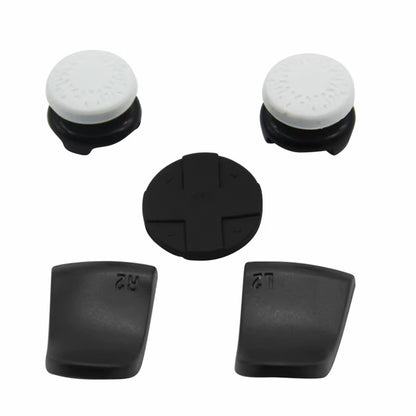 PS5 Accessory Kit Set, Compatible with Dualsense Controller, Thumb Grip Joystick + L2 R2 Trigger Extender + D-Pad Button, Suitab