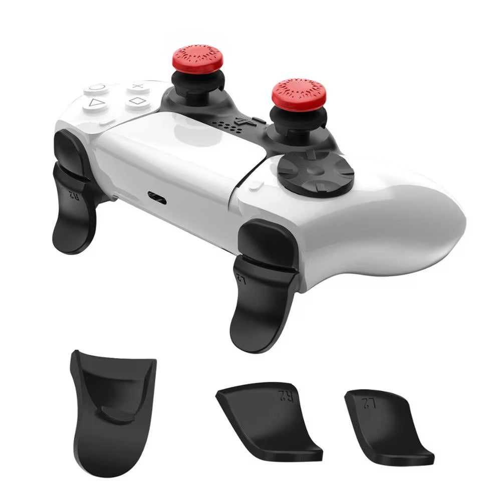 PS5 Accessory Kit Set, Compatible with Dualsense Controller, Thumb Grip Joystick + L2 R2 Trigger Extender + D-Pad Button, Suitab