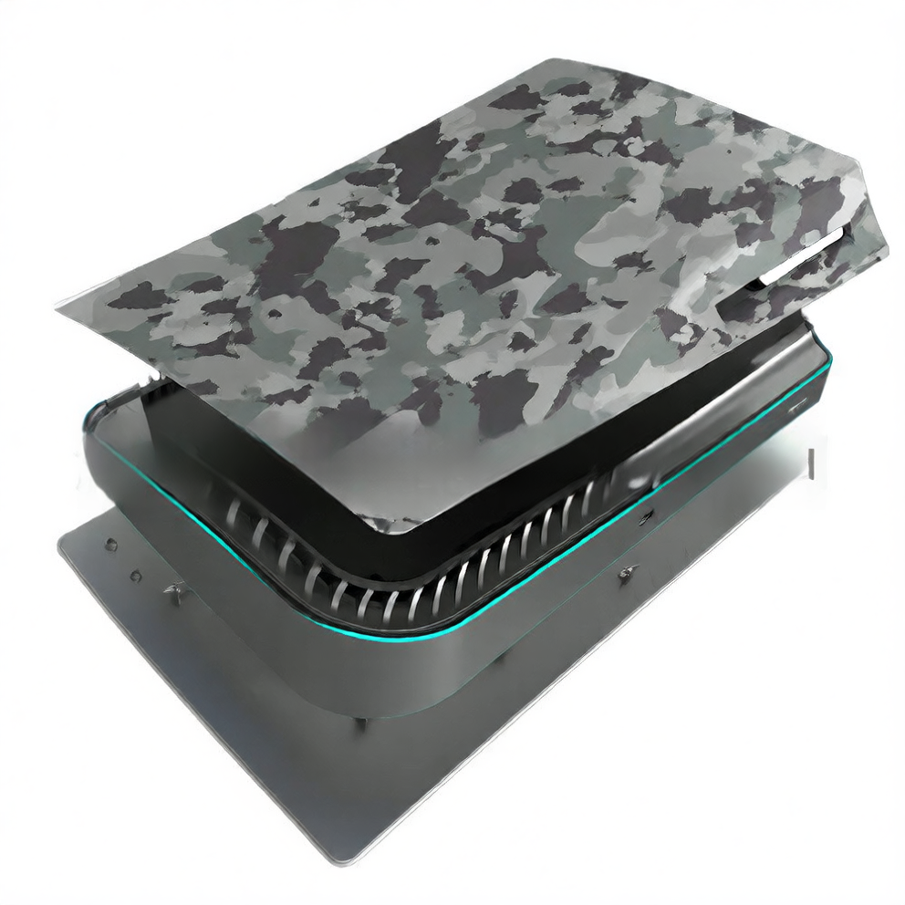 PS5 Replacement Shell Camouflage Cover for Optical Drive/Digital Edition