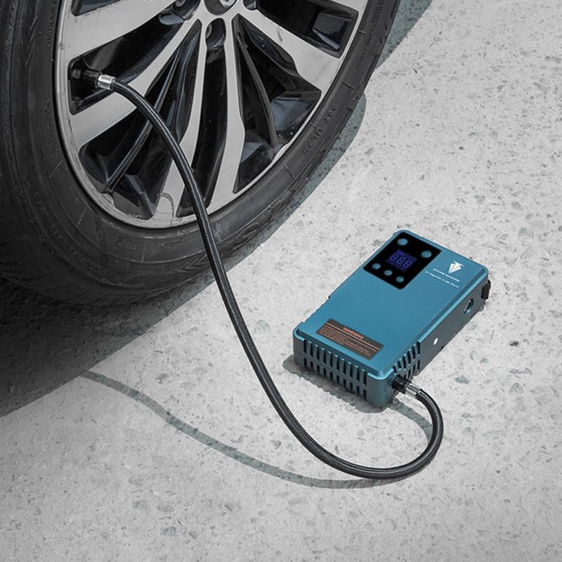 12V Car Multifunction Tire Air Compressor with Jump Starter