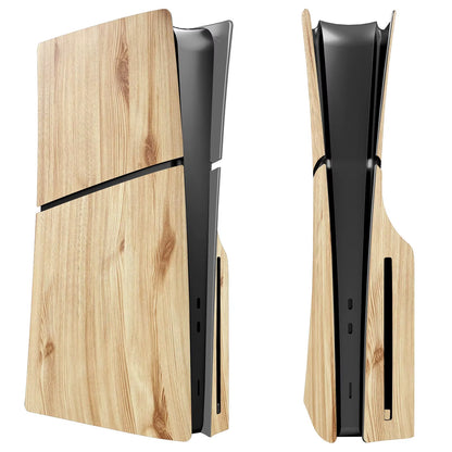 Console Case for PS5 Slim Disc Edition Version Hard Faceplate Transparent Protector Console Protective Face Shell Accessories