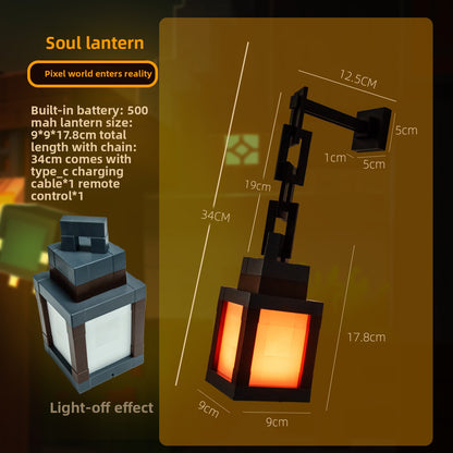 glowing lantern night light